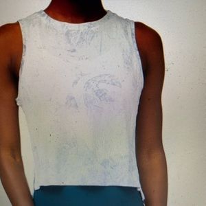 Lululemon Train to be cropped tank